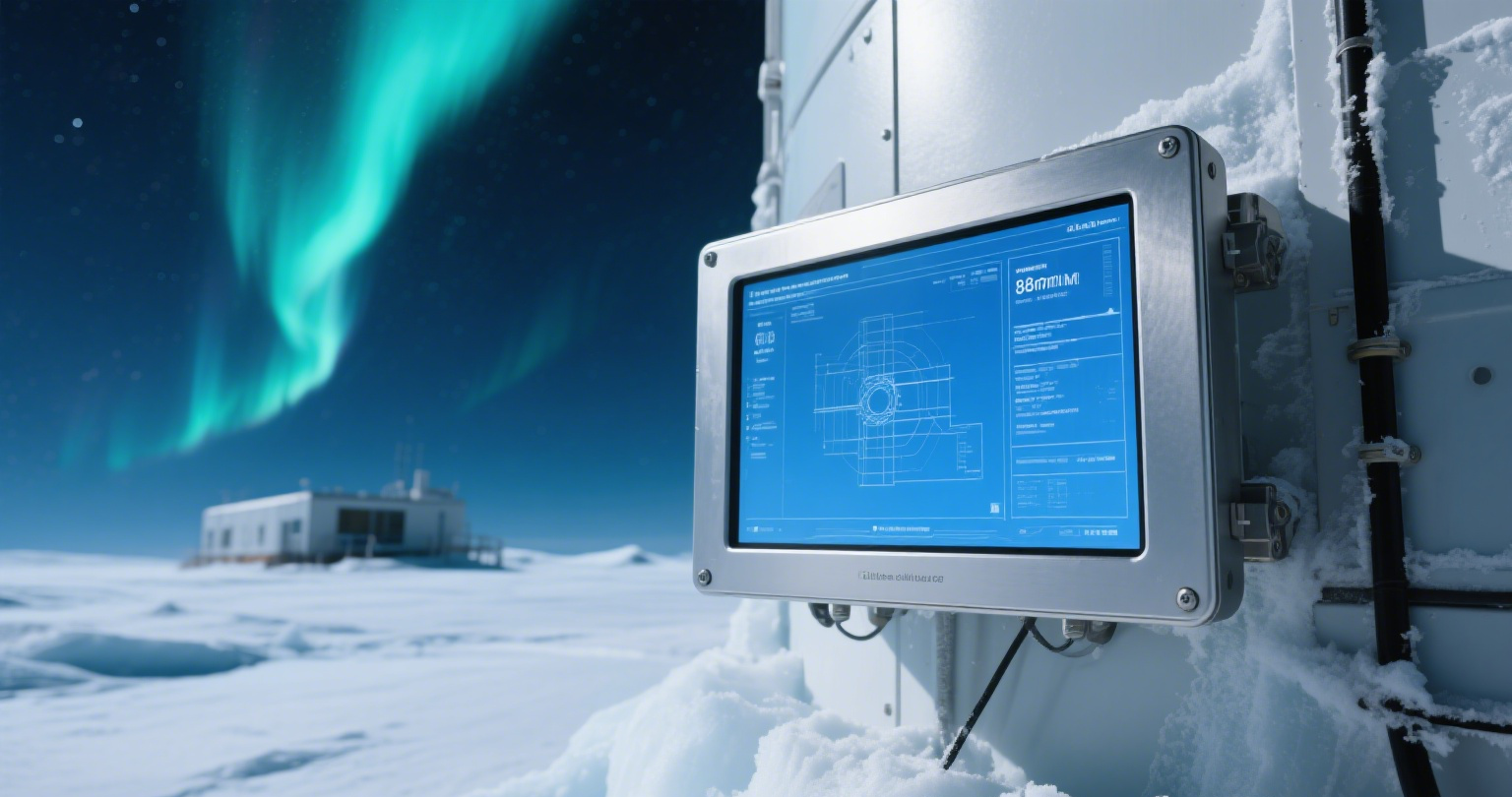 防塵防水工業顯示器，嚴苛環境可靠用