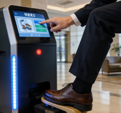 工控一體機在智能擦鞋機中的應用